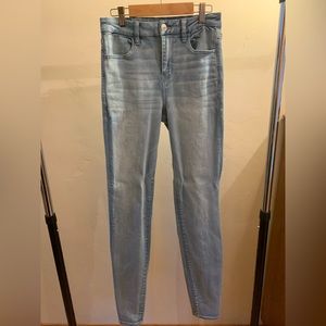 American Eagle Women’s curvy hi-rise Nex(x)t level stretch Jeggings| Size:6